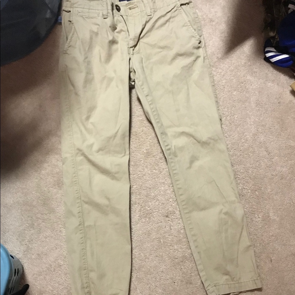 Men’s American Eagle 29/30 Slim Straight kakis